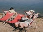 Liegestuhl / Klappstuhl / Beach rot - Galerie - Bild 2