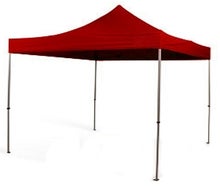 Faltpagodenpavillon rot (3x3 m)