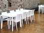 Bankettstuhl / Design-Stuhl STYLO weiß - Galerie - Bild 3