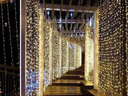 Lichtervorhang 3x3m LED mieten