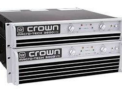 Crown Macrotech 5000 / 5002 VZ - Touringendstufe für den Dauerbetrieb