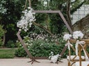 Traubogen Hexagon - Freie Trauung - Hochzeit Deko - Galerie - Bild 1