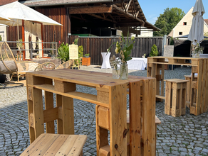 Paletten Stehtisch