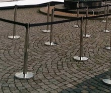 Tensatoren / Tensators / Absperrpfosten / Personenleitsystem