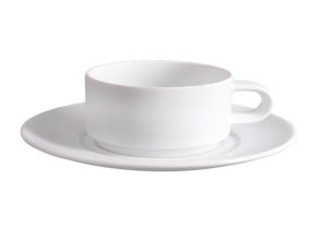 Kaffeetasse mit Untertasse 0,16 l System Plus