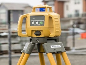 Rotationslaser, Vermessung, Laser