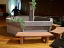 Brunnen, Stadtbrunnen,Steinbrunnen, Dorfbrunnen, Marktplatzbrunnen, Event, Dekoration