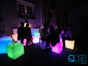 LED LIGHTCUBE / Sitzwürfel leuchtend in allen Farben - Galerie - Bild 2