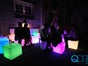 LED LIGHTCUBE / Sitzwürfel leuchtend in allen Farben - Galerie - Bild 2