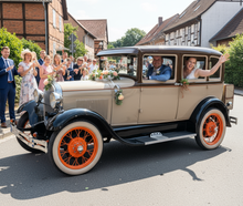 Unser Fahrzeug für Ihre Hochzeitfahrt - Das Ford Modell A