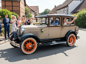 Unser Fahrzeug für Ihre Hochzeitfahrt - Das Ford Modell A