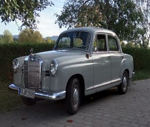 Mercedes-Benz 190 b Ponton Oldtimer Limousine Wirtschaftswunderzeit