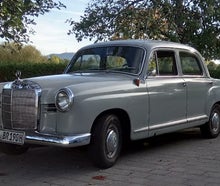 Mercedes-Benz 190 b Ponton Oldtimer Limousine Wirtschaftswunderzeit
