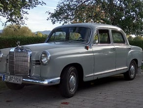 Mercedes-Benz 190 b Ponton Oldtimer Limousine Wirtschaftswunderzeit
