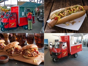Catering mit Pulled Pork | Hot Dog Food Truck - Hinkucker für Ihren Polterabend oder Ihre Hochzeit - Full Service Angebot