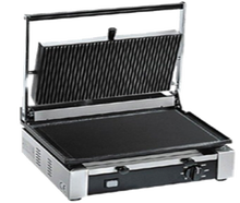 Kontaktgrill gerillt - glatt / Grill / Panini Grill
