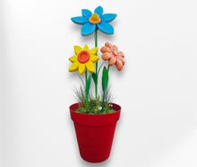 XXL Blumentopf 3er Arrangement ∗ No.10