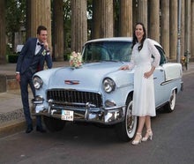 1955 Chevrolet Bel Air Oldtimer Hochzeitsauto