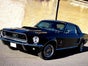 Ford Mustang schwarz 1968 Hochzeitsauto Oldtimer Ausfahrt Events Mieten - Galerie - Bild 4