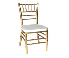 Stuhl Gold Chiavari Hochzeit inkl. Sitzkissen