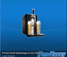 Perfect Draft Zapfanlage 6 Liter Fässer