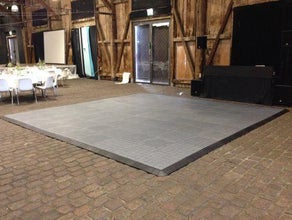 Tanzboden 3,5 m x 3,5 m / Tanzfläche / Tanzparkett / Multifunktionsboden / Zeltboden / Messebelag / Hallenboden / Allzweckboden