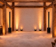Hochzeitspaket mieten 259 €: Musikanlage, 2 Funkmikrofone, Bodennebel und Uplights ✓ bis 160 Gäste ✓ kautionsfrei