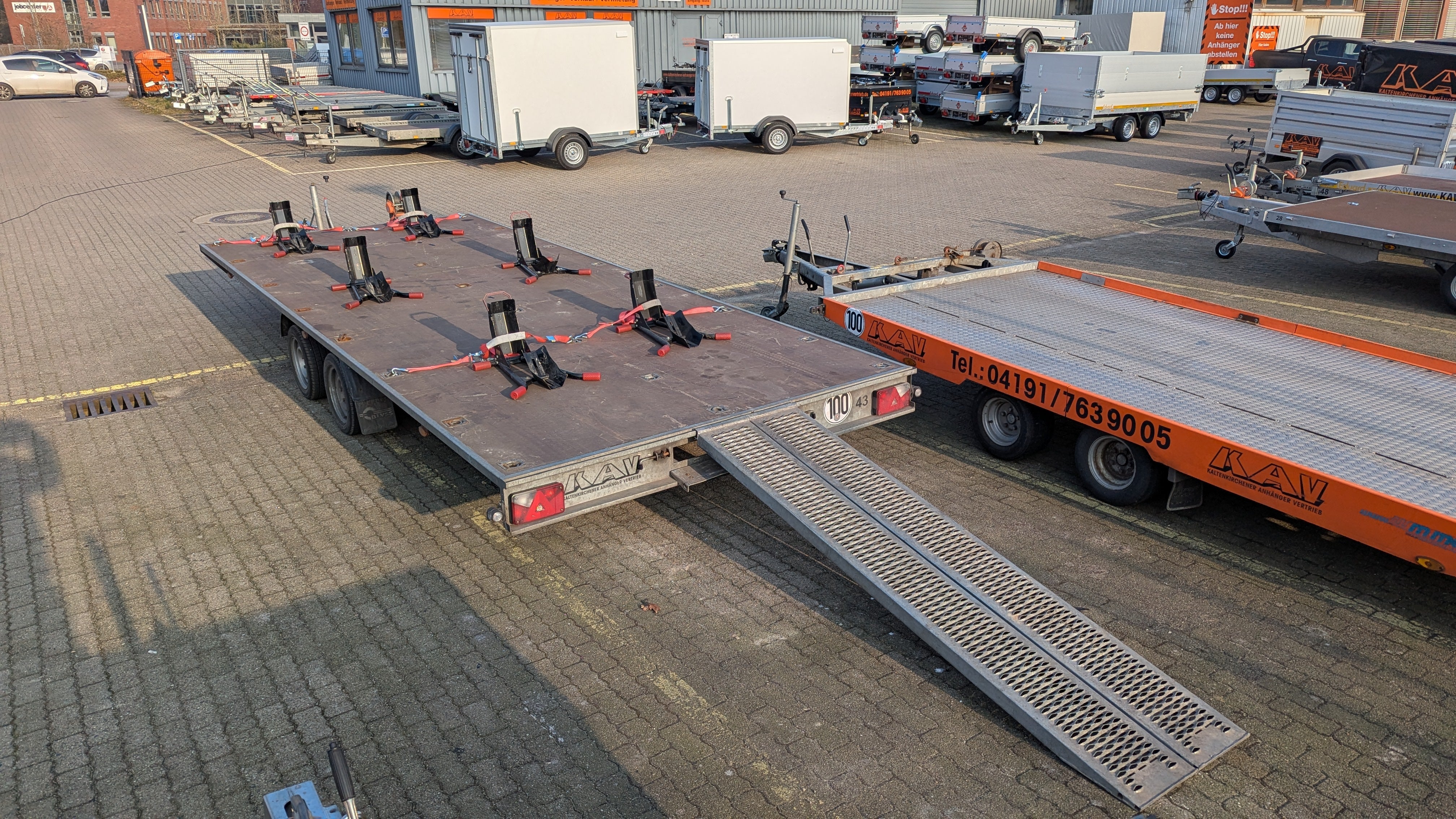 Spannende Autotransport Anhnger Mieten Ebenbild