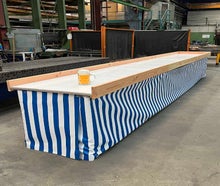 Bierkrugschieben 🍺 Maßkrugschieben - 6m Super Slide Bahn