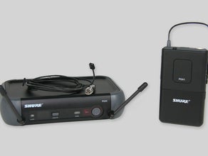 Kabelloses Ansteckmikro Shure WL 93 / mit Empfänger PGX24E (Lavalier-Mikrofon) · VERSAND MÖGLICH