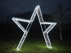 Sternen Tor - Stern stehend - Fotopoint Weihnachtstern