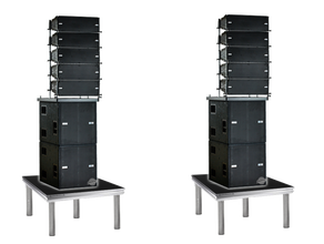DVA Line Array Set P10T-4B mieten – PA-Lautsprecher, Musikbox, Beschallungsanlage, Tonanlage
