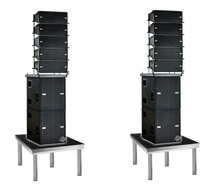 DVA Line Array Set P10T-4B mieten – PA-Lautsprecher, Musikbox, Beschallungsanlage, Tonanlage