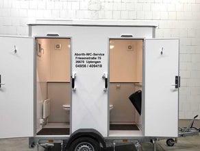 Toilettenwagen Nr. 11 getrennte Damen / Herrenabteilung Vollausstattung Mod.2024
