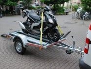 Motorradanhänger für bis 2 Motorräder