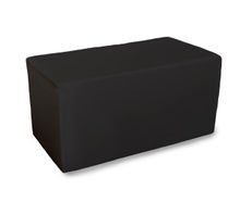 Loungebank / Hocker / Sitzbank QUBO2XL in schwarz
