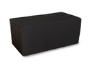 Loungebank / Hocker / Sitzbank QUBO2XL in schwarz