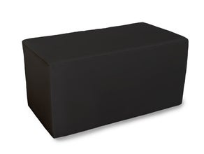 Loungebank / Hocker / Sitzbank QUBO2XL in schwarz