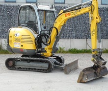 Minibagger, Raupenbagger WN 2503 optional mit hydr. G-Wanne oder Tieflöffel