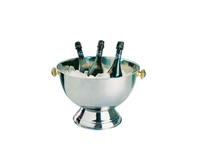 Champagner Bowl Sektkühler Eiswürfel