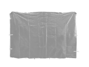 Seitenwand 3 x 3m ohne Fenster weiß für Cateringzelt (schwer) mieten