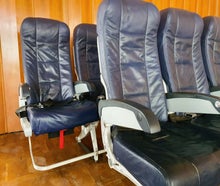 Flugzeug Sitze / Kabine , Sitzreihe