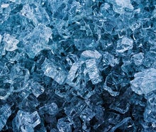 Crushed Ice und Eiswürfel