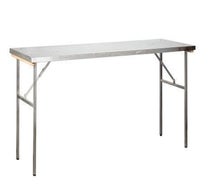 Arbeitstisch V2A klappbar