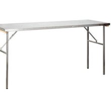 Arbeitstisch V2A klappbar