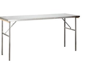 Arbeitstisch V2A klappbar