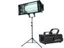 Lichtset H Stroboskop Lichtanlage Lichttechnik Licht Partybeleuchtung Scheinwerfer Nebelmaschine