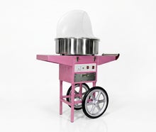 Nostalgische Zuckerwattemaschine mieten – Inklusive Wagen & Schutzhaube