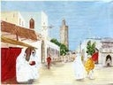 Marrakesch Kulisse, Orient,
