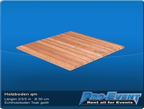 Holzboden qm